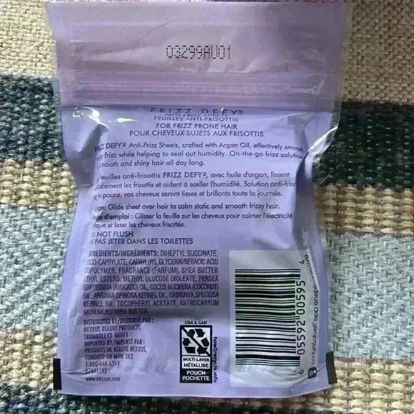 Nexxus Frizz Defy Active Frizz Control Anti Frizz Sheets 10 packs of 8 sheets - Picture 6 of 6